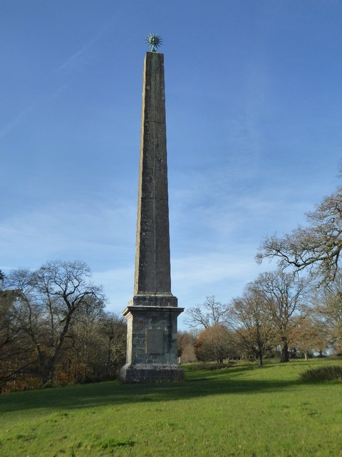 Obelisk, Stourhead Gardens © Philip Halling cc-by-sa/2.0 :: Geograph ...