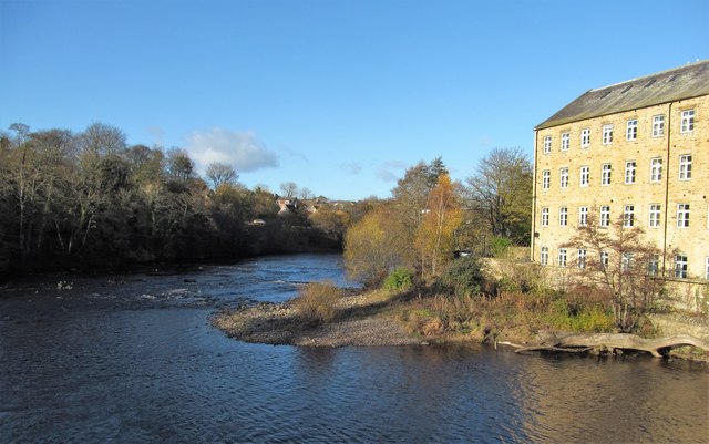 The Tees from Thorngate footbridge