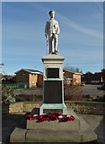 SK4063 : The war memorial in Danesmoor by Neil Theasby