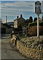 Outside "The Gate Inn" at Tansley Knoll