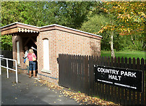 SO7484 : Country Park Halt by Mary and Angus Hogg