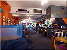 SH5738 : Interior of Spooner's Bar, Harbour Station, Ffestiniog Railway by John Lucas