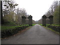 NO0939 : The entrance gates to Murthly Castle by M J Richardson