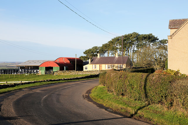 The road through Hume Village