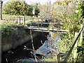 Footbridge over River Brett, Toppesfield Mill