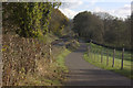 SK2762 : Footpath and cycle way south from Old Road, Darley Dale by Robert Eva