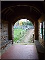 St. Giles, Wigginton: church path