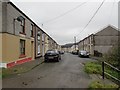 Along Painters Row towards Jones Street, Ynyswen