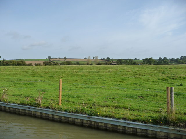 Ridge and furrow pasture, east of Willoughby
