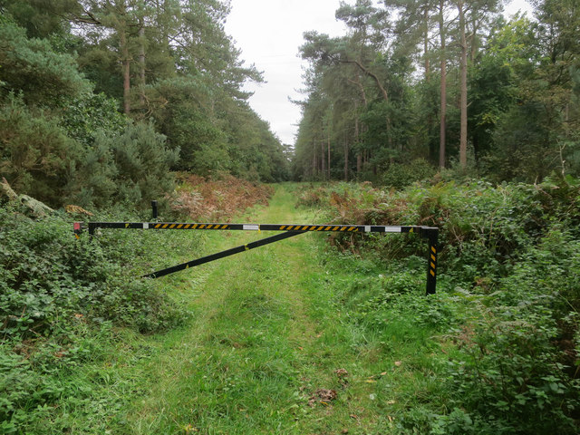 Barrier across restricted byway