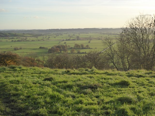 The levels south of Walton Hill