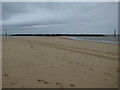 TG4227 : Beach behind offshore breakwater by Hugh Venables