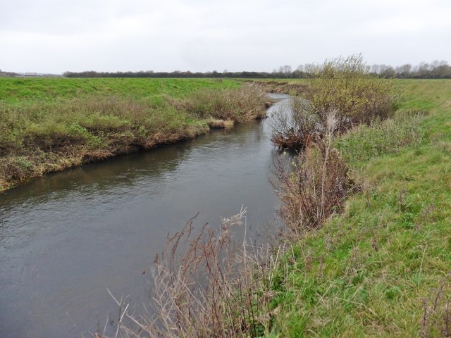 Bend in the River Yeo near Ilchester