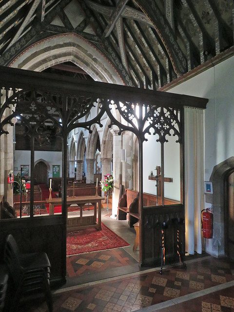 Little Downham: St Leonard - chancel, screen and nave