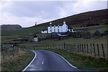 HU3617 : House at Spiggie, beside Loch of Spiggie by Mike Pennington