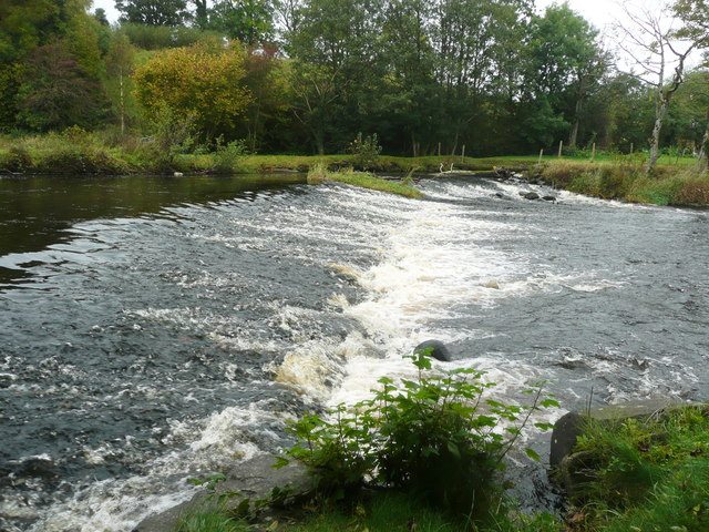 Weir on the River Doon, Dalrymple