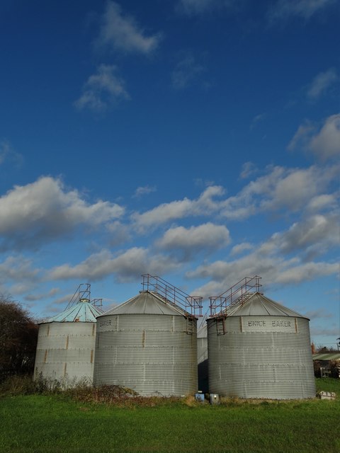Grain silos in Wroot