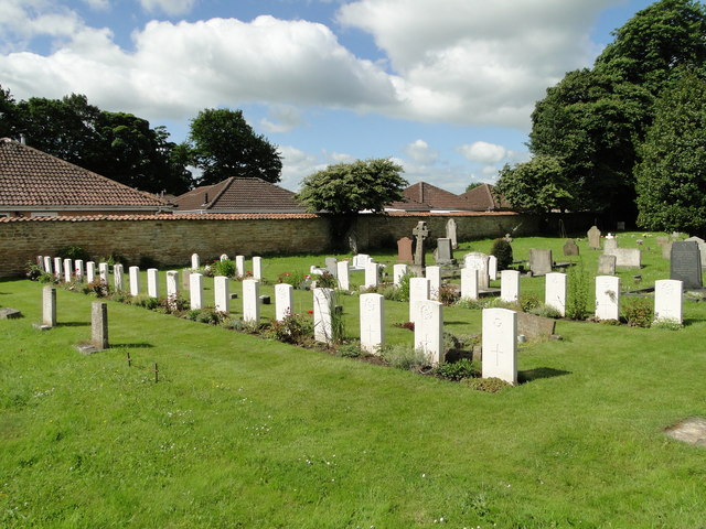 War Graves in Waddington churchyard