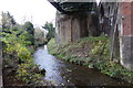 TL1217 : River Lea at Chiltern Green Viaduct by Geographer
