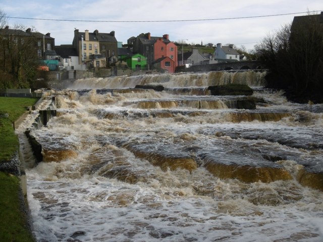 Falls on Inagh River, Ennistymon