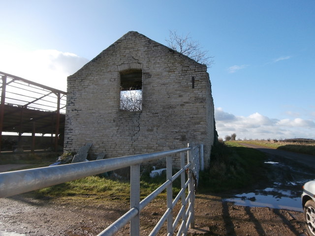 Derelict farm buildings