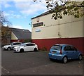 Relic of the former White Hart pub, Pill, Newport