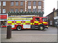 Fire engine on Shenley Road, Borehamwood