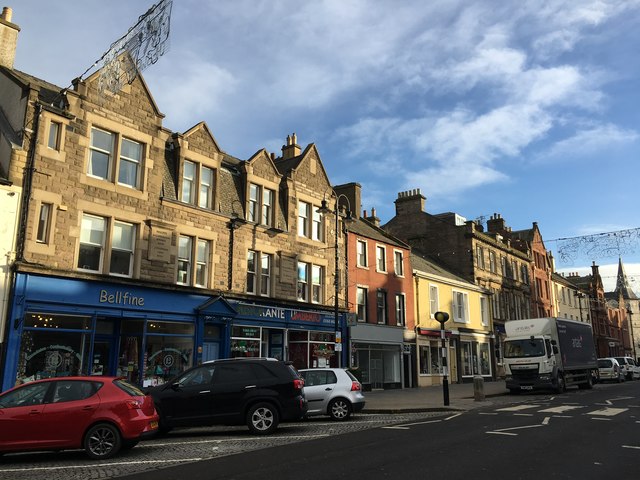 High Street in Dunbar