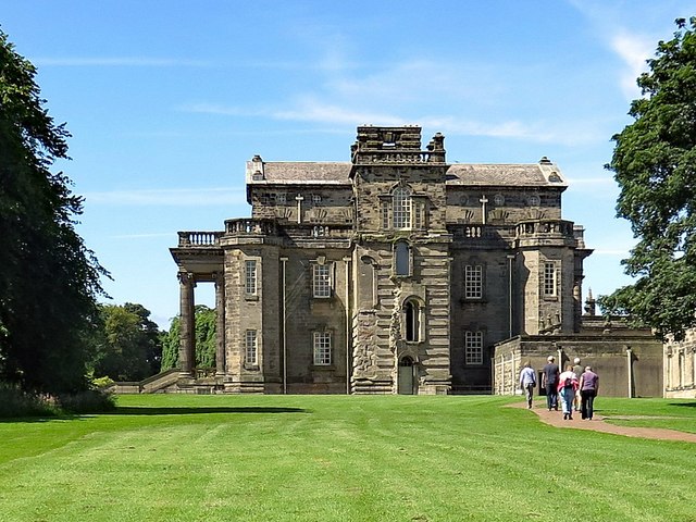 Seaton Delaval Hall from the east