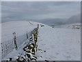 NT0535 : Snow on Pyatknowe Hill by Alan O'Dowd