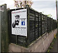 STOP ALLASTON DEVELOPMENT poster on a Lydney corner