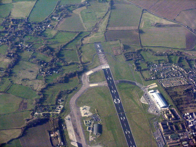 Brize Norton Airfield from the air © M J Richardson :: Geograph Britain ...