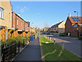 Trumpington Meadows: along Osprey Drive