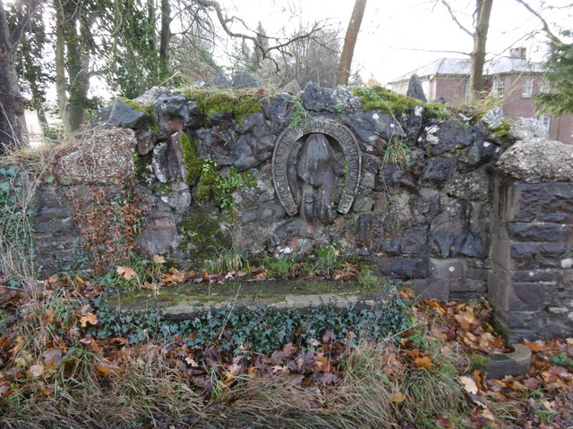 Stone drinking trough