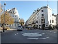 Mini roundabout, Gloucester Square