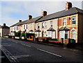 Row of houses on the west side of Caerleon Road, Newport