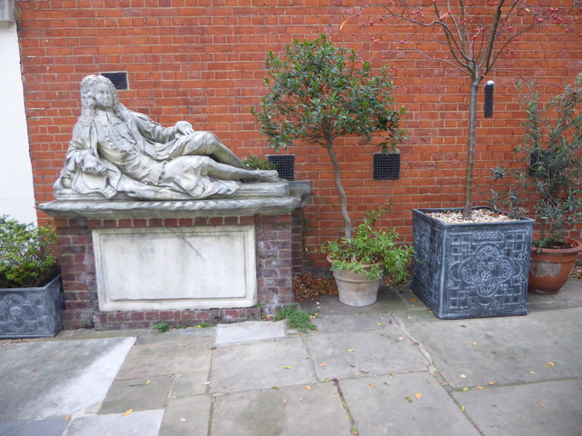 The tomb of Oliver Goldsmith