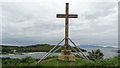 Morar Cross above Morar village