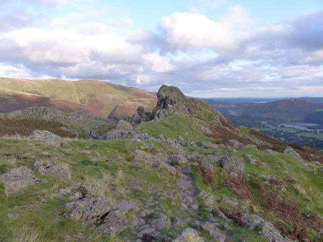 Helm Crag summit: The Lion and Lamb
