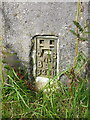 OS flush bracket on Llanerch Farm trig pillar