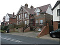 Flint-fronted house, Little Walden Road