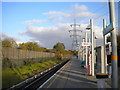 North platform, Beckton station