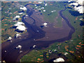 The Solway Firth from the air