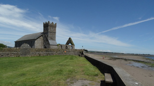 Dungarvan, Co Waterford - St Augustine's RC Church & Abbey ruins