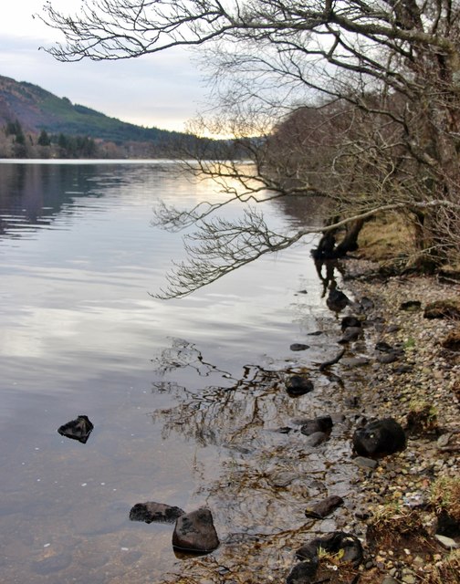 West shore of Loch Eck © Alan Reid cc-by-sa/2.0 :: Geograph Britain and ...