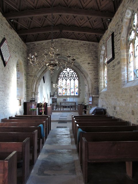 Nave and chancel, St Mary's church