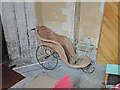 TF7826 : Victorian three wheeled wicker bath chair by Adrian S Pye