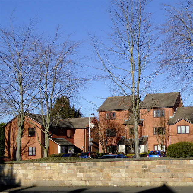 Modern apartments on Goldthorn Hill in Wolverhampton