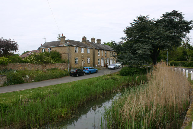 Cottages in Station Road, Swavesey