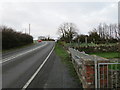 Road (A5025) at Llaneuddog